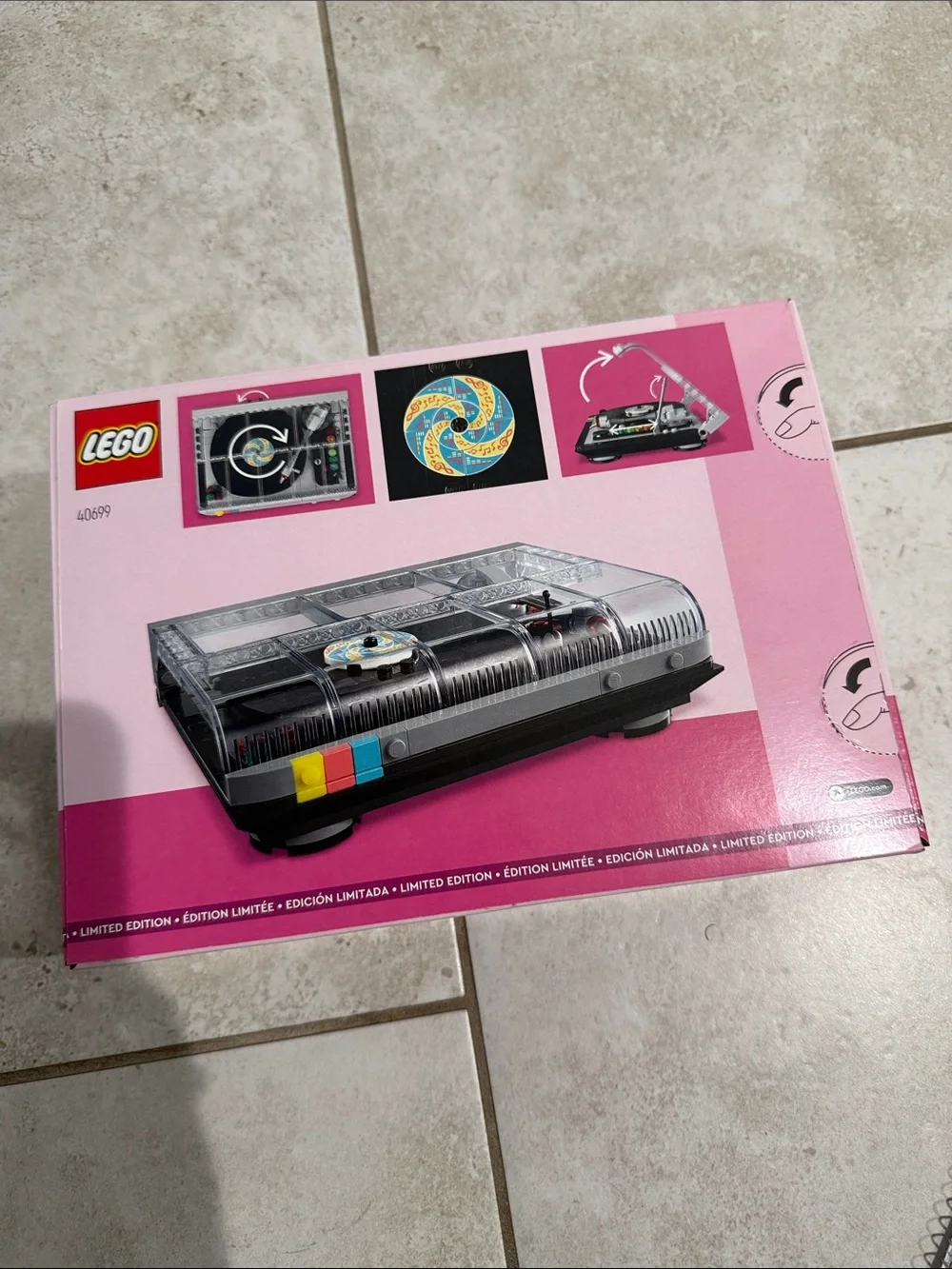 LEGO Retro Record Player 40699 NWT unopened